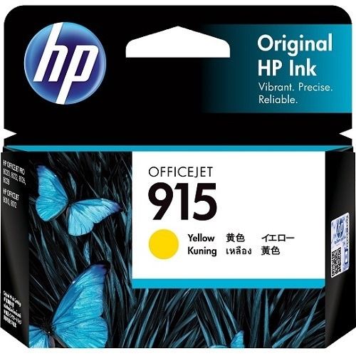 HP 915 Yellow Genuine Ink Cartridge (3YM17AA)