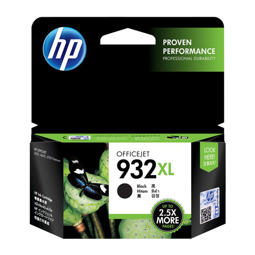HP 932XL Black High Yield Genuine Ink Cartridge (CN053AA)