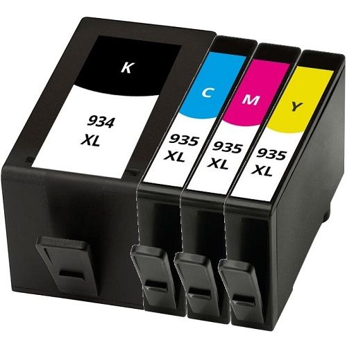 10 Pack HP Compatible 934XL/935XL Ink Cartridges (C2P23AA-C2P26AA)