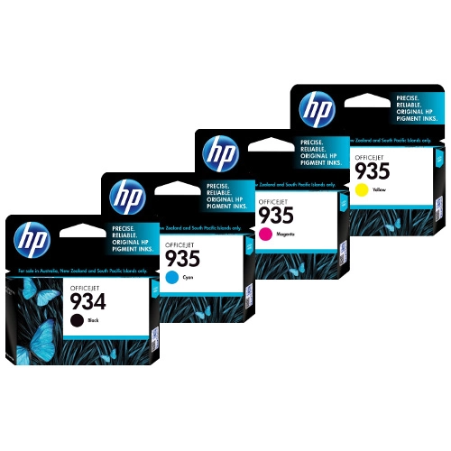 HP 934/935 (C2P19AA-C2P22AA) 4 Pack Bundle (Genuine)