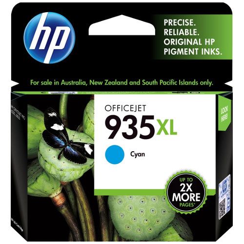 HP 935XL Cyan High Yield Genuine Ink Cartridge (C2P24AA)