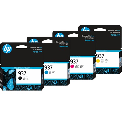 8 Pack HP 937 Genuine Ink Cartridges