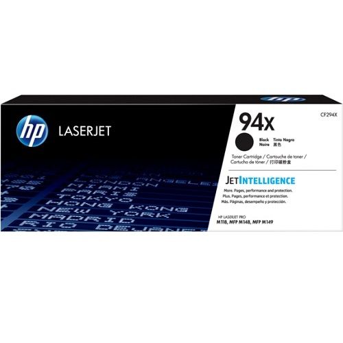 HP 94X Black High Yield Genuine Toner Cartridge (CF294X)