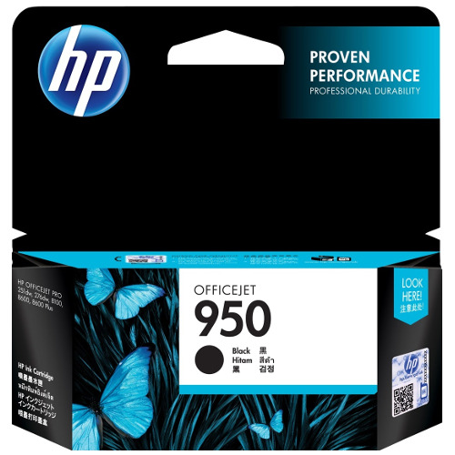 HP 950 Black Genuine Ink Cartridge (CN049AA)