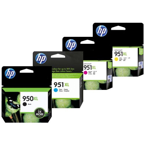8 Pack HP 950XL/951XL Genuine Ink Cartridges (CN045AA-CN048AA)