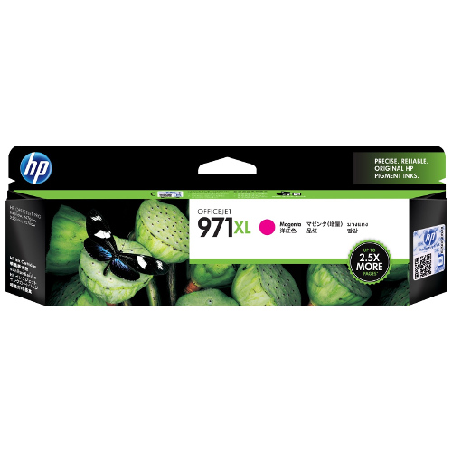 HP 971XL Magenta High Yield Genuine Ink Cartridge (CN627AA)