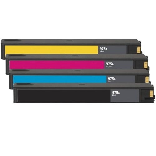 5 Pack HP Compatible 975A Ink Cartridges (L0R88AA-L0R97AA)