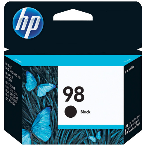 HP 98 Black Genuine Ink Cartridge (C9364WA)