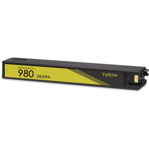 HP Compatible 980 Yellow Ink Cartridge (D8J09A)