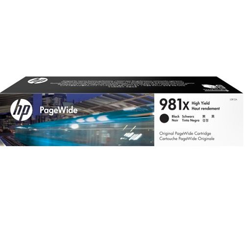 HP 981X Black High Yield Genuine Ink Cartridge (L0R12A)