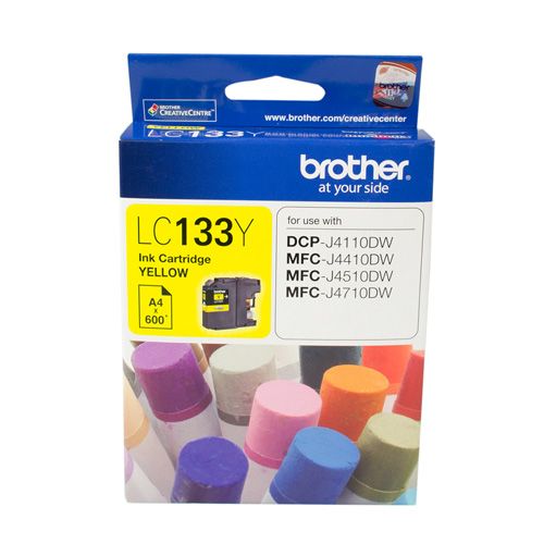 Brother LC133Y Yellow Genuine Ink Cartridge