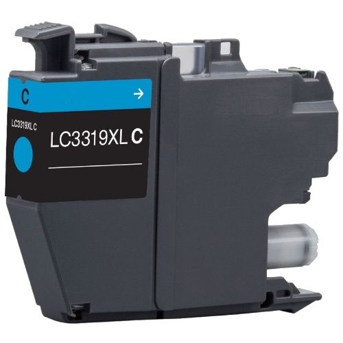 Brother Compatible LC3319XLC Cyan High Yield Ink Cartridge