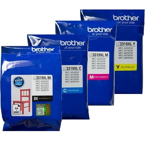 4 Pack Brother LC3319XL Genuine Ink Cartridges 4 Pack Brother LC3319XL Genuine Ink Cartridges