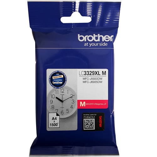 Brother LC3329XL M Magenta High Yield Genuine Ink Cartridge