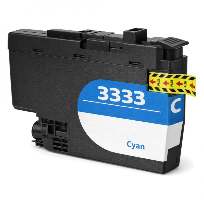 Compatible Brother LC3333 Cyan High Yield Ink Cartridge Compatible Brother LC3333 Cyan High Yield Ink Cartridge