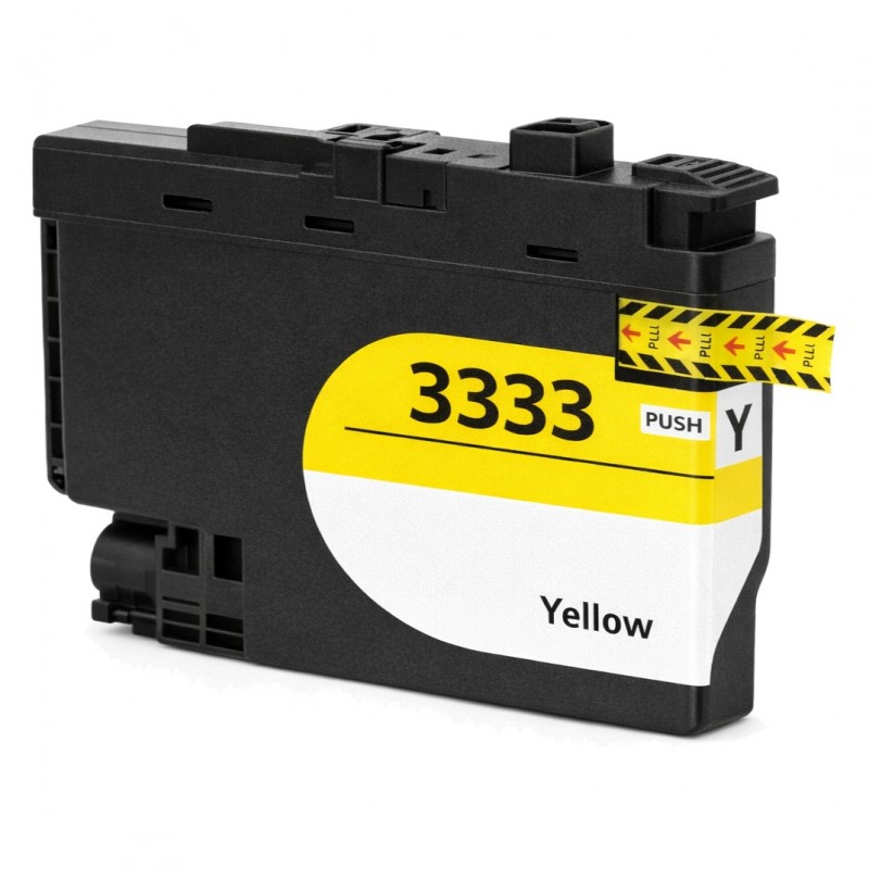 Compatible Brother LC3333 Yellow High Yield Ink Cartridge Compatible Brother LC3333 Yellow High Yield Ink Cartridge