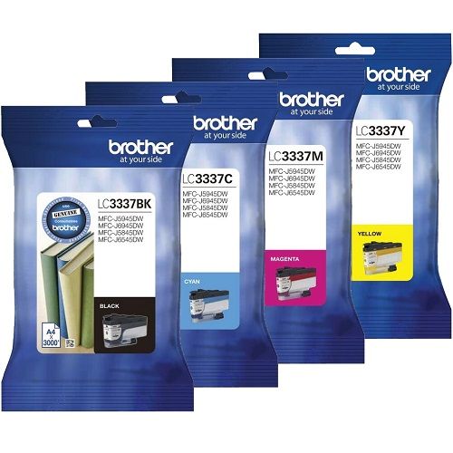 8 Pack Brother LC3337 Genuine Ink Cartridges