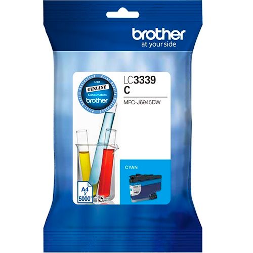Brother LC3339XLC Cyan High Yield Genuine Ink Cartridge