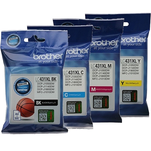 4 Pack Brother LC431XL Genuine Ink Cartridges 4 Pack Brother LC431XL Genuine Ink Cartridges