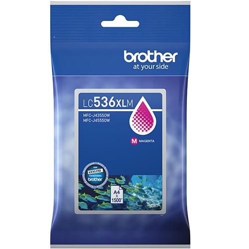 Brother LC536XLM Magenta High Yield Genuine Ink Cartridge Brother LC536XLM Magenta High Yield Genuine Ink Cartridge