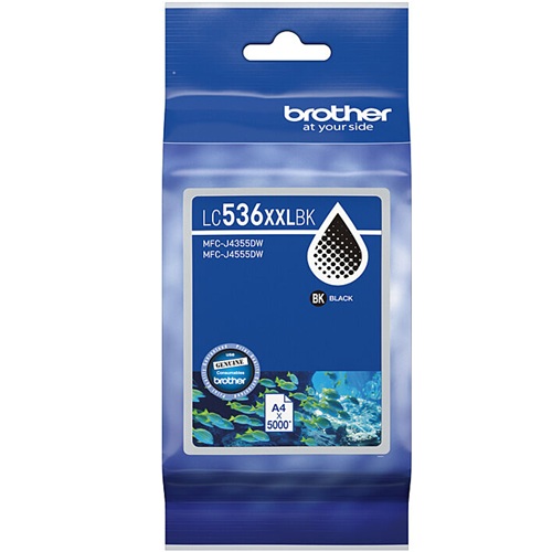Brother LC536XXLBK Black Extra High Yield Genuine Ink Cartridge Brother LC536XXLBK Black Extra High Yield Genuine Ink Cartridge