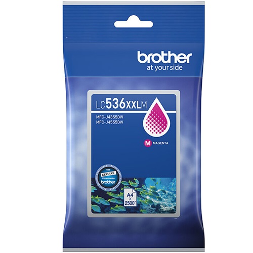 Brother LC536XXLM Magenta Extra High Yield Genuine Ink Cartridge Brother LC536XXLM Magenta Extra High Yield Genuine Ink Cartridge