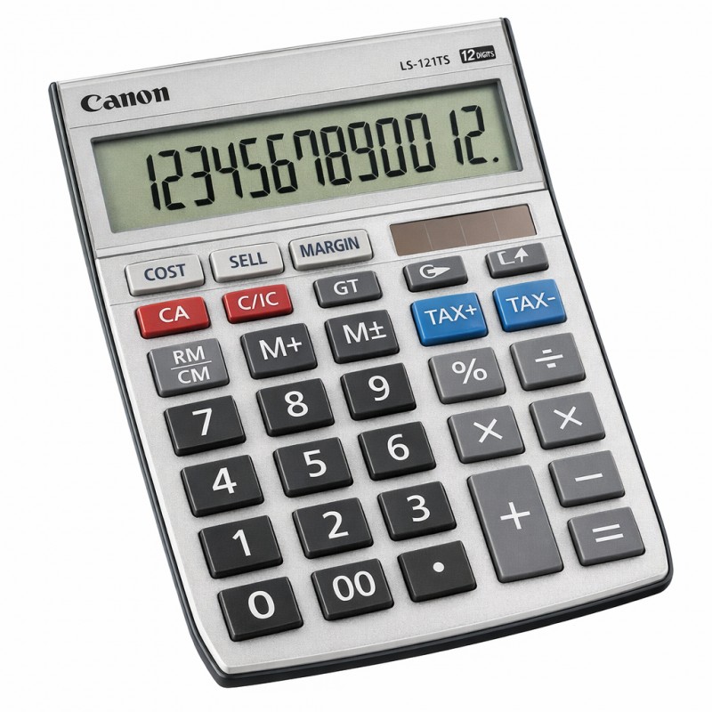Canon LS-121TS 12 Digit Desktop Calculator Canon LS-121TS 12 Digit Desktop Calculator