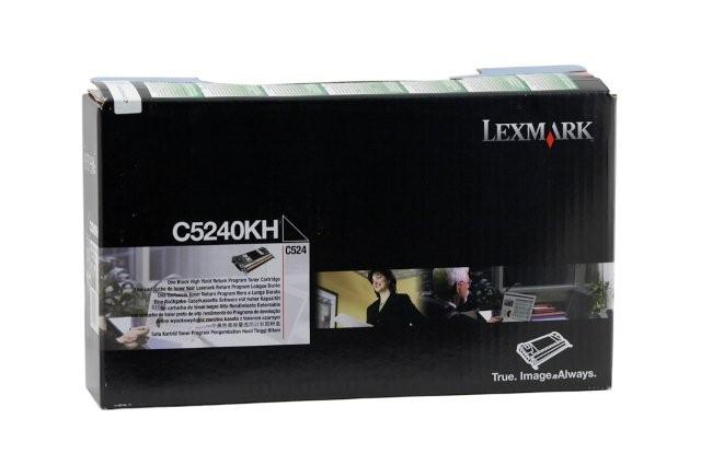 Lexmark C5240KH Black High Yield Genuine Toner Cartridge