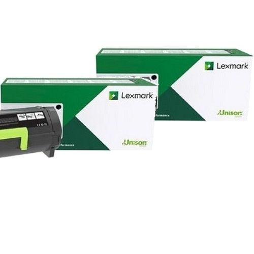 2 Pack Lexmark 56F6X0E Genuine Toner Cartridges