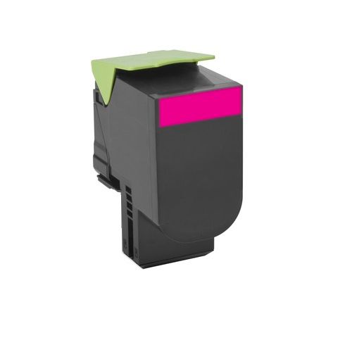 Lexmark Compatible 708H Magenta High Yield Toner Cartridge (70C8HM0)