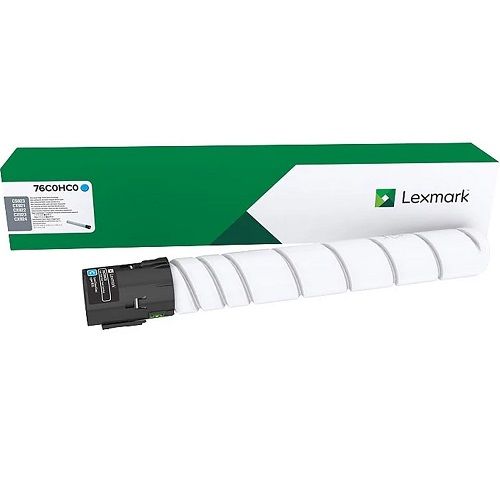 Lexmark 76C0HC0 Cyan High Yield Genuine Toner Cartridge
