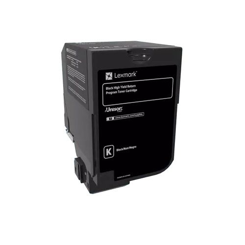 Lexmark 84C6HK0 Black High Yield Genuine Toner Cartridge