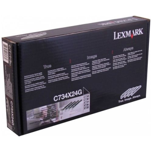 4 Pack Lexmark C734X24G Genuine Photoconductor Units