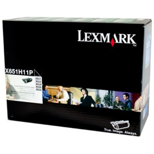 Lexmark X651H11P Black Prebate (Genuine)