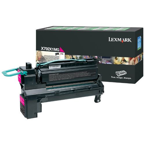 Lexmark X792X1MG Magenta Extra High Yield Genuine Toner Cartridge