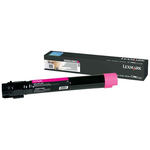 Lexmark X950X2MG Magenta Extra High Yield Genuine Toner Cartridge