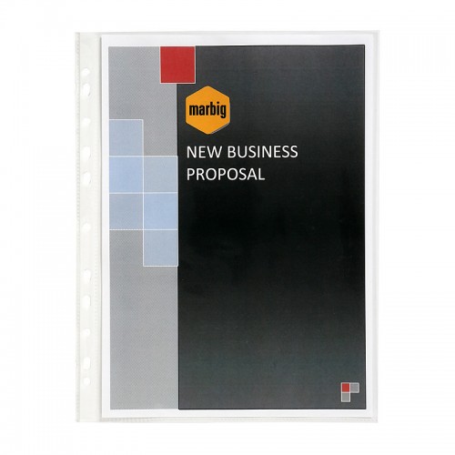 Marbig Sheet Protectors Heavy Weight A4 - Pack of 50 Marbig Sheet Protectors Heavy Weight A4 - Pack of 50