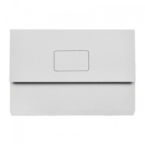 Marbig Slimpick Foolscap Document Wallet Grey