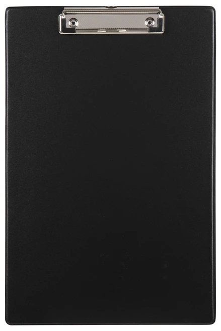 Marbig Polyethylene Foolscap Clipboard Black Marbig Polyethylene Foolscap Clipboard Black