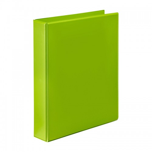 Marbig Clearview Insert Binder A4 38mm 2D Rings Lime