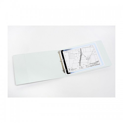 Marbig Clearview Insert Binder A3 L/S 32mm 3D White