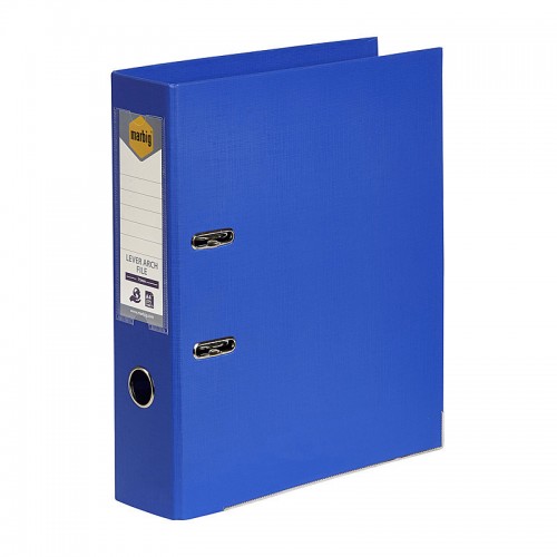 Marbig Lever Arch File A4 PE Royal Blue