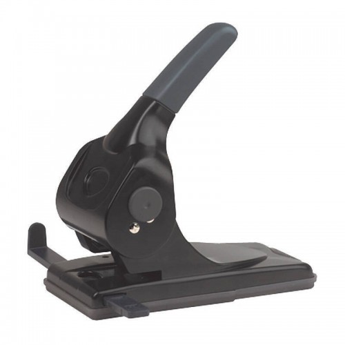 Marbig Punch 2 Holes 60 Sheet Black Heavy Duty