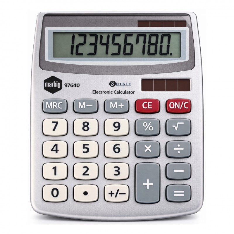 Marbig Compact Desktop 8 Digit Calculator Marbig Compact Desktop 8 Digit Calculator