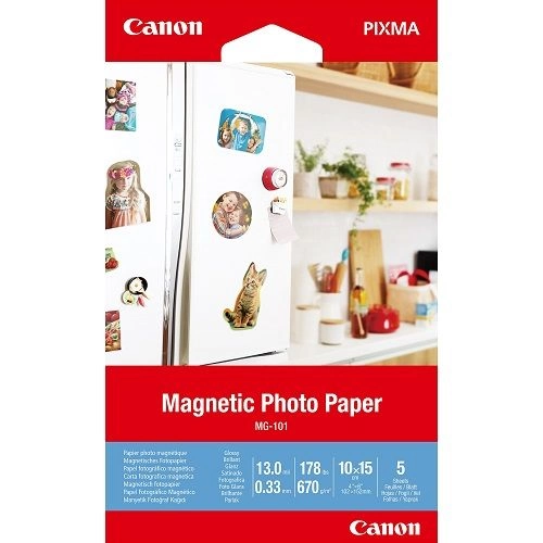 Canon MG-101 4x6 inch Magnetic Photo Paper