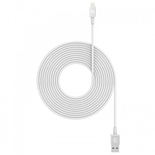 mophie USB-A to Lightning Cable 3m - White