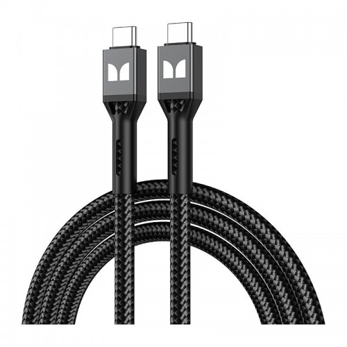 Monster 1.2m USB-C to USB-C Cable - Black
