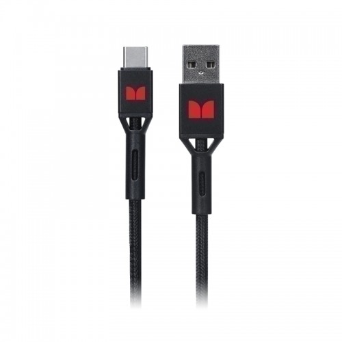 Monster USB-C to USB-A Braided Cable - Black 2m Monster USB-C to USB-A Braided Cable - Black 2m