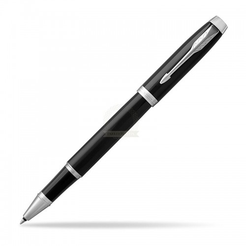 Parker IM Black Chrome Trim Rollerball Pen
