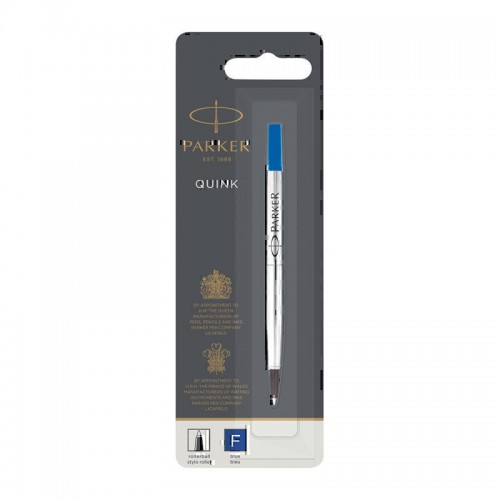 Parker Rollerball Pen Refill Fine Blue
